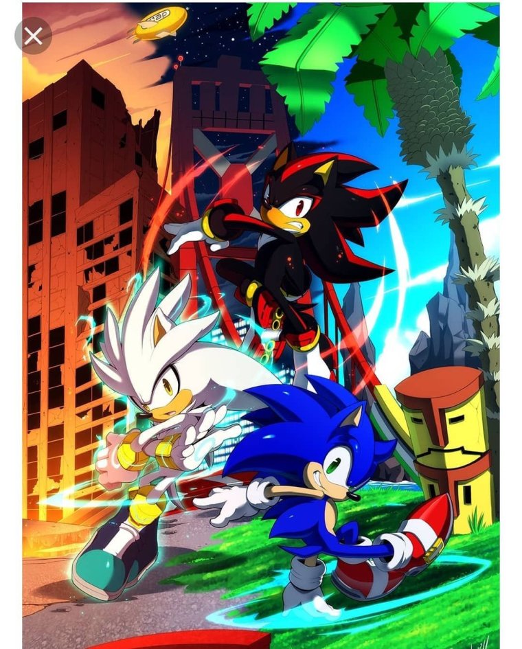 Соник Шедоу и Сильвер 2006