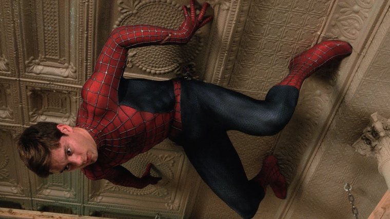 Тоби Магуайр торс человек паук