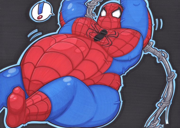 Толстый человек паук