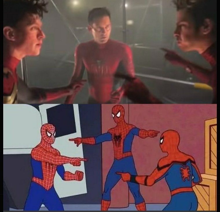 Тоби Магуайр и Эндрю Гарфилд