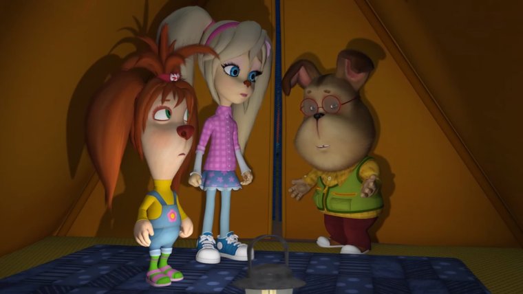 Барбоскины Лиза и роза