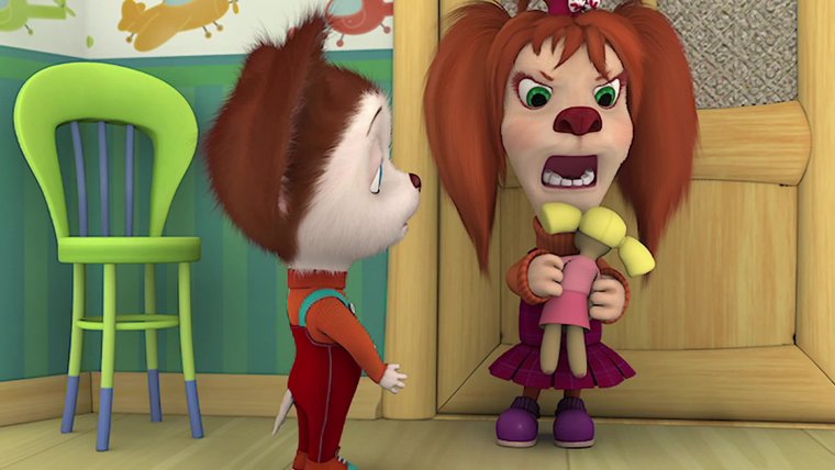 Барбоскины Лиза и дружок