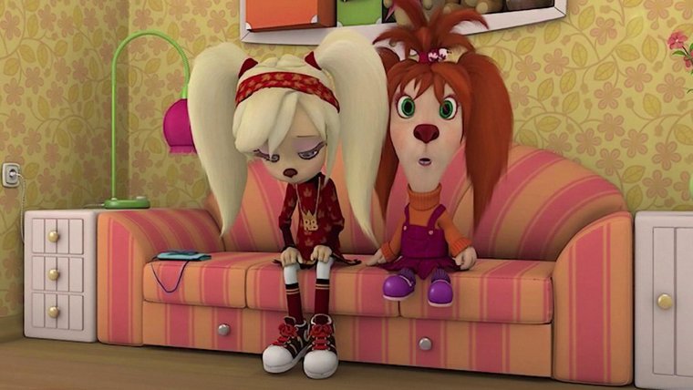 Герои мультика Барбоскины Лиза