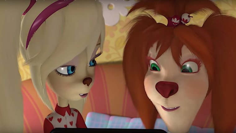 Малыш Гена дружок роза Лиза Барбоскин