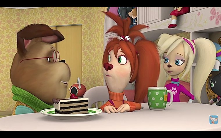 Барбоскины Лиза и роза