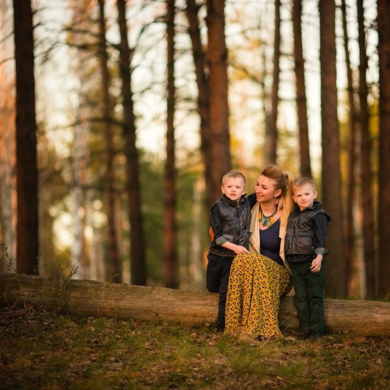 Елена Блиновская семья