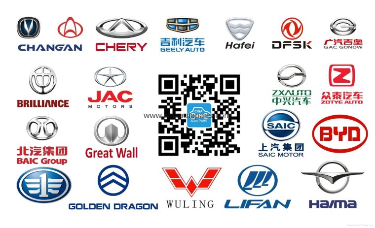 Китайские машины марки список