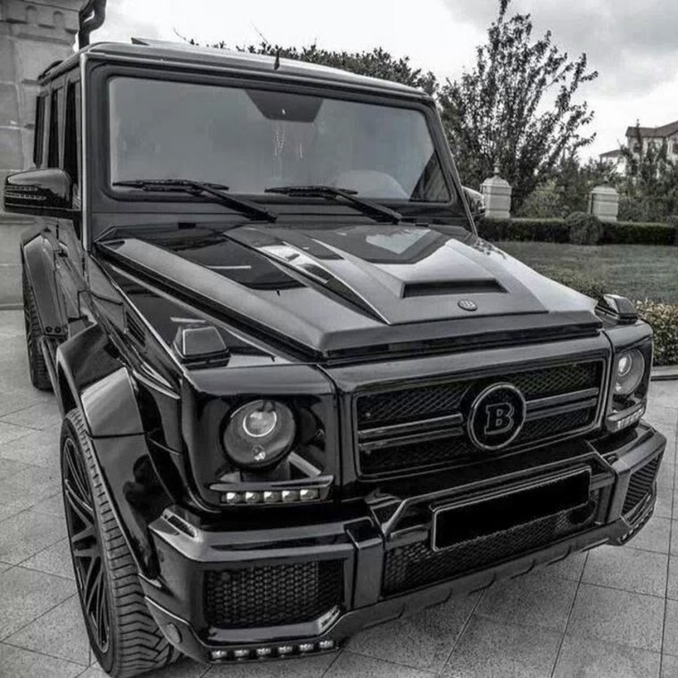Гелендваген черный тонированный Бандитский