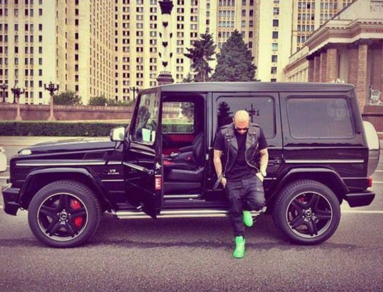 Mercedes g63 AMG Snow