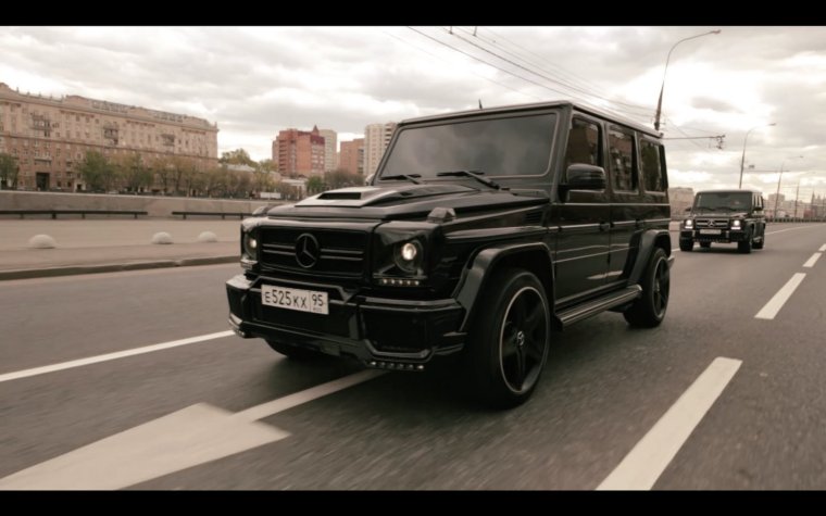 Гелендваген g55 AMG черный тонированный