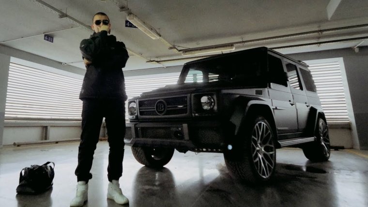 Разбитый Гелик Брабус