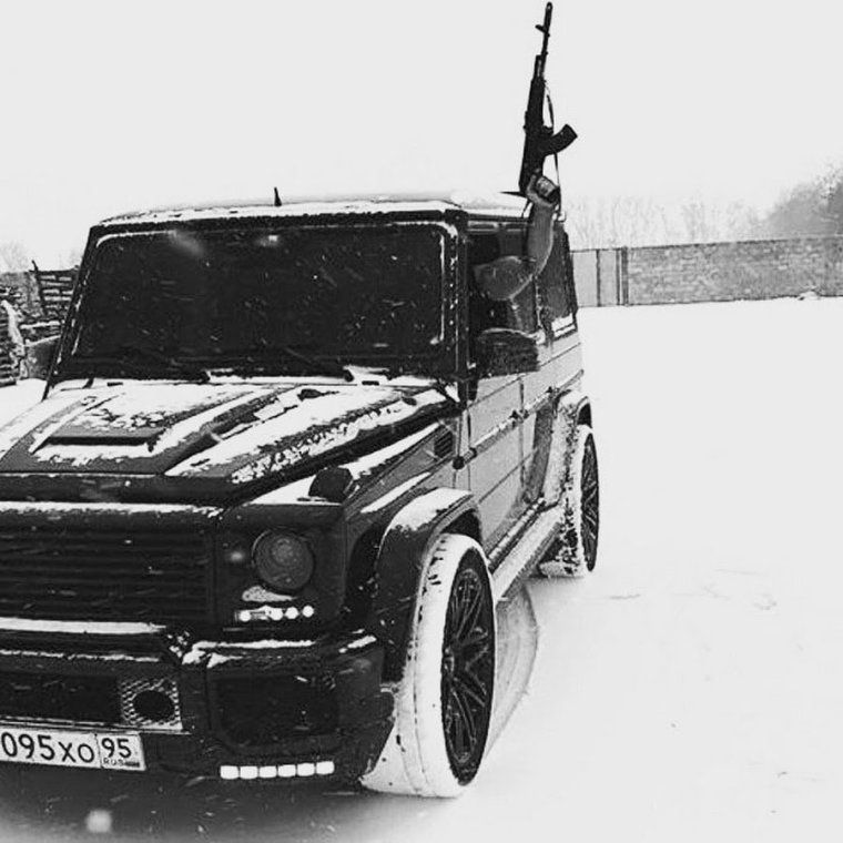 Мерседес g36 бандиты