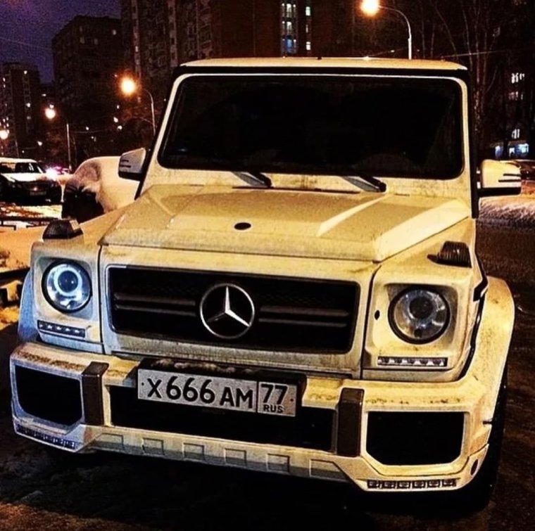 Мерседес Гелендваген 666