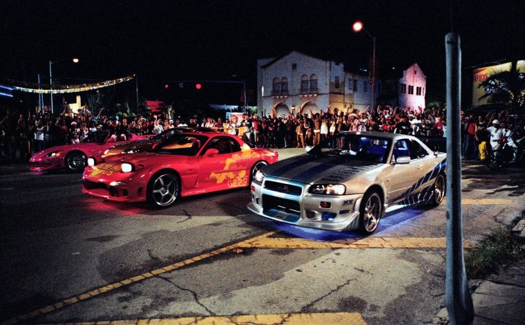 Форсаж 2 первая гонка