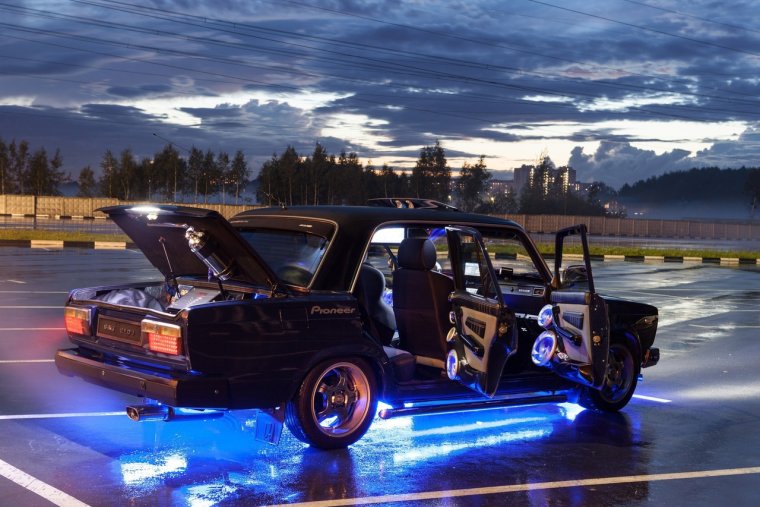 Тюнингованная Жига 2107