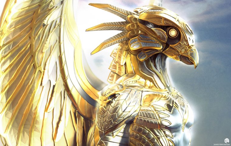 Анубис арт профиль