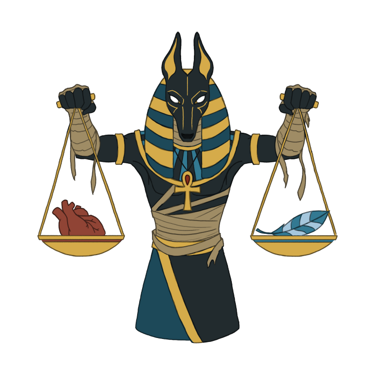 Храм Анубиса древний Египет