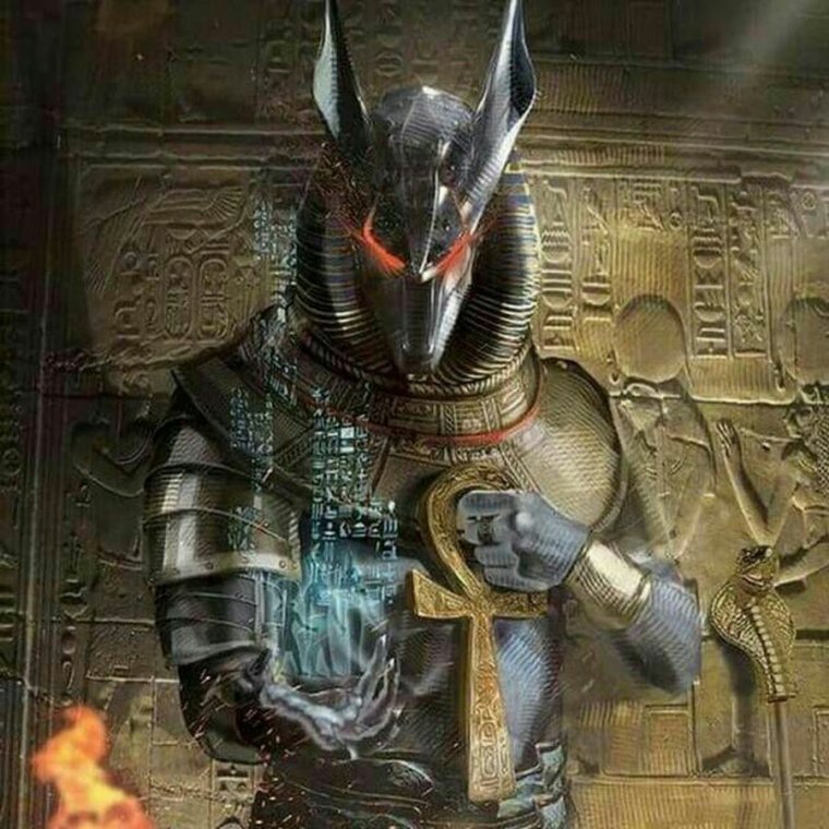 Боги Египта сет и Анубис