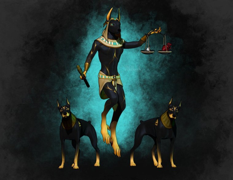 Анубис древний Египет