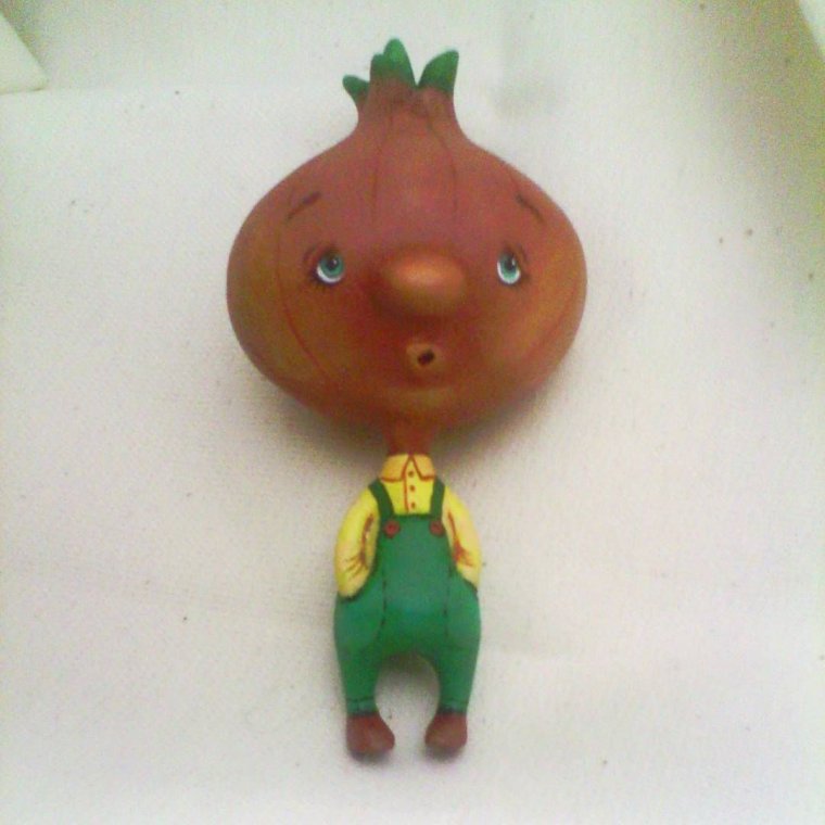 Чиполлино папье маше