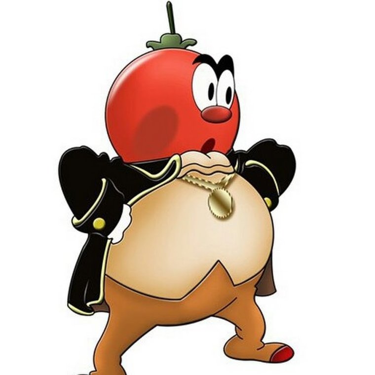 Герои мультика Чиполлино