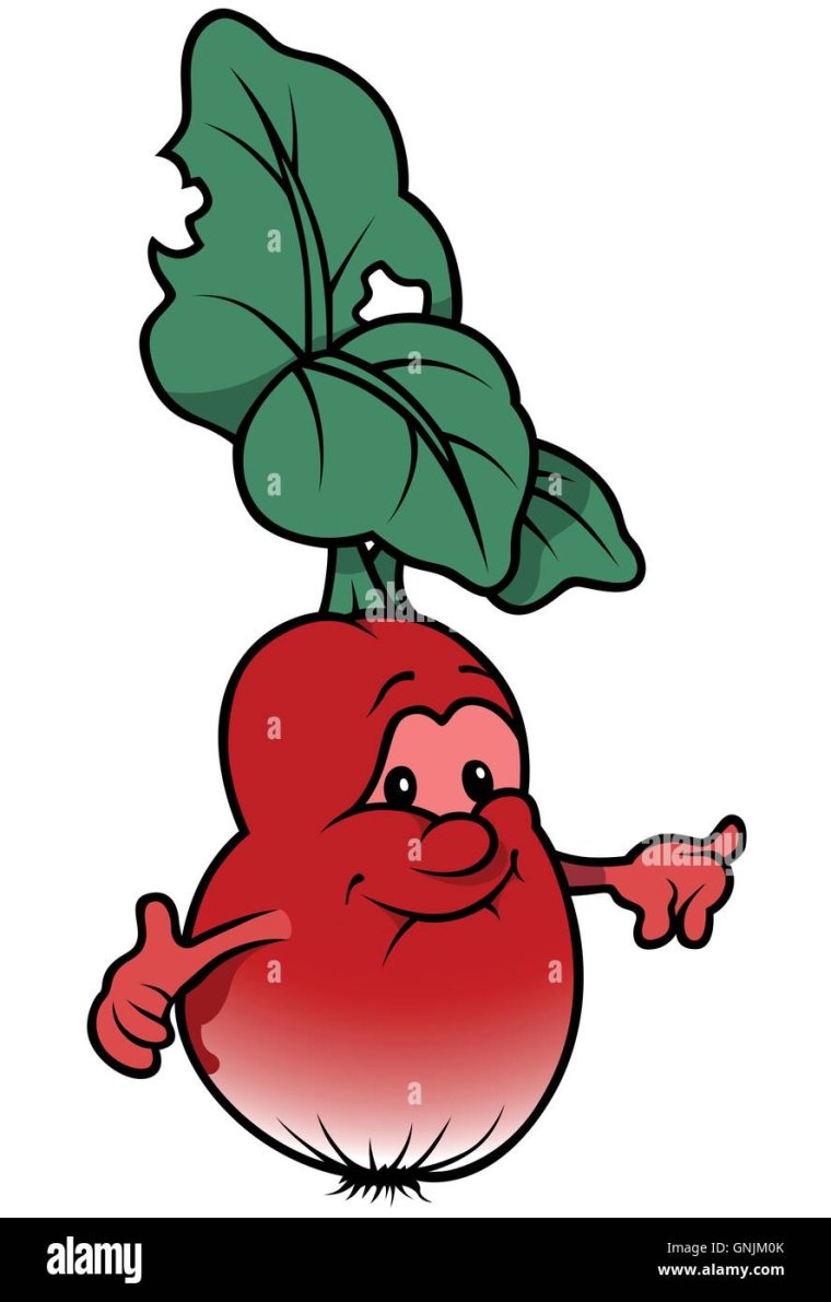 Грустная редиска