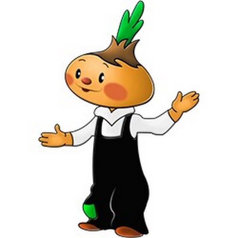 Герои мультика Чиполлино