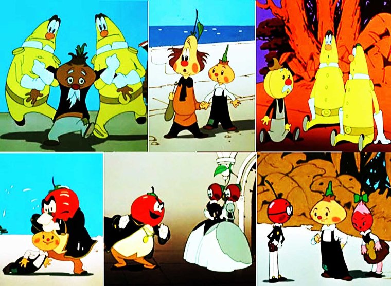 Приключения Чиполлино Синьор помидор