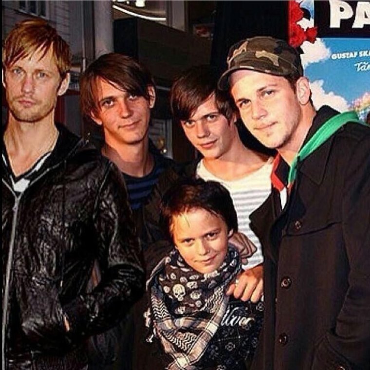 Билл Скарсгард и Александр Скарсгард