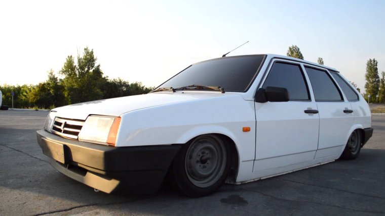 ВАЗ 2109 белая БПАН