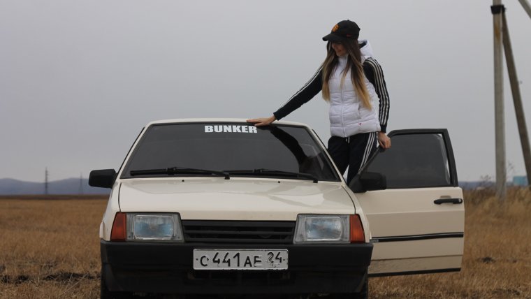 ВАЗ 2109 бункер черная