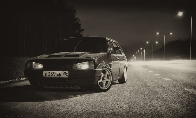 ВАЗ 2109 Black Nine Centre Side