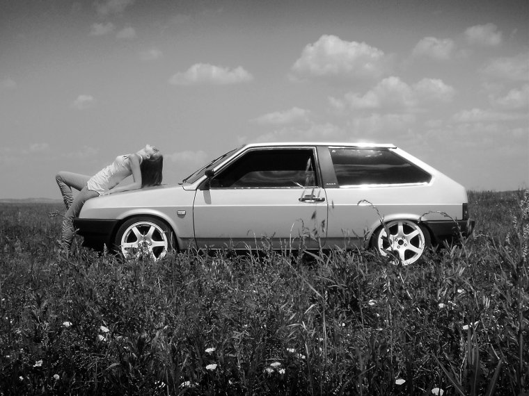 ВАЗ 2108 И девушки