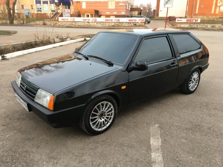 ВАЗ 2109 пацанская черная