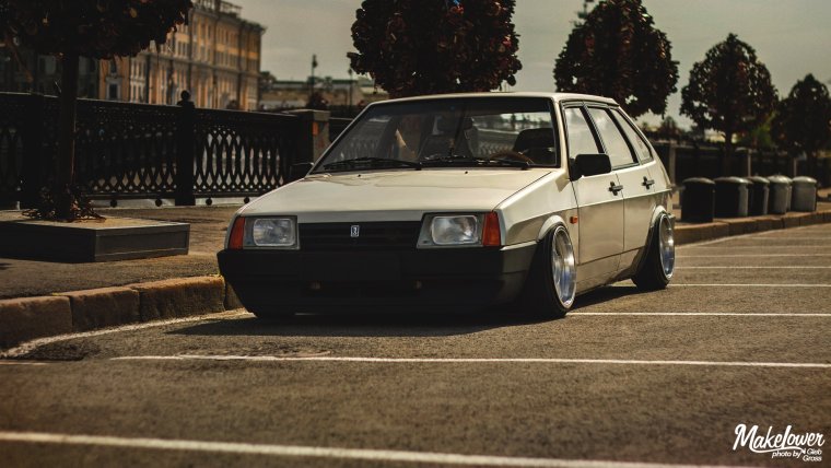 ВАЗ 2109 зимний дрифт