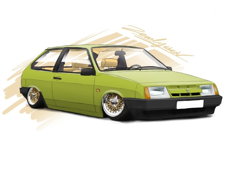 ВАЗ 21099 перед