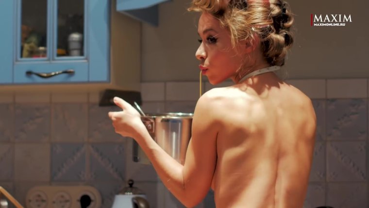 Рина Гришина кухня в Нижнем белье