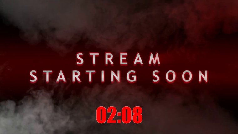 Стрим стартует