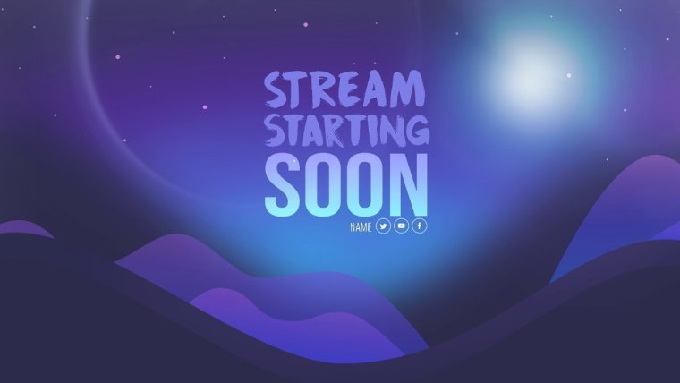 Be right back для стрима