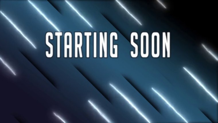 Стартовый экран для стрима