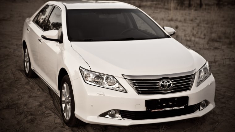 Тойота Камри 50 зимой