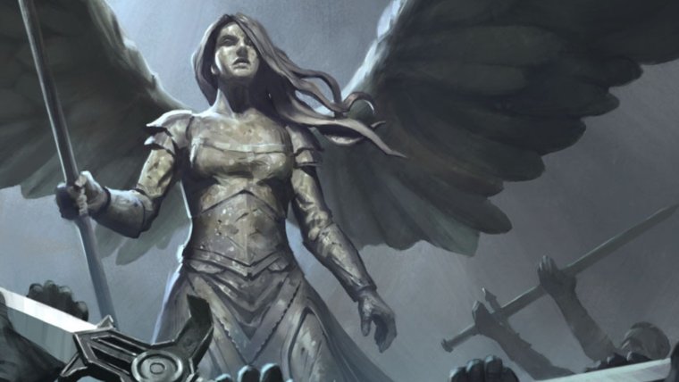 MTG Angel статуя