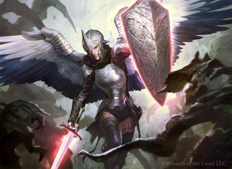 Доспехи с крыльями фэнтези