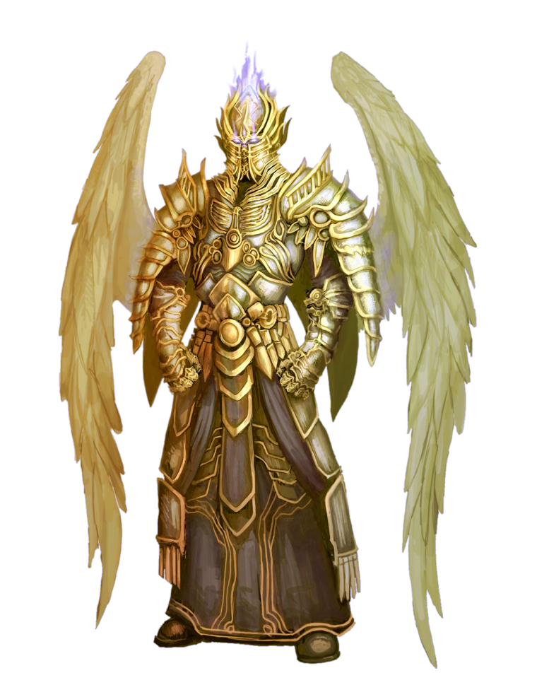 Аасимар Падший, рыцарь