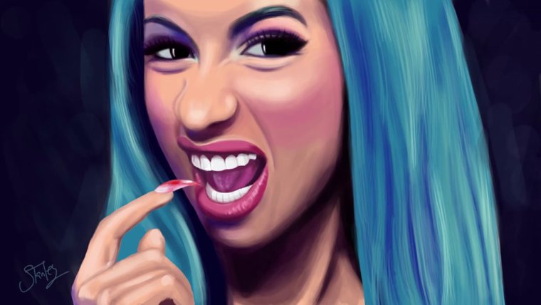 Оффсет муж карди би