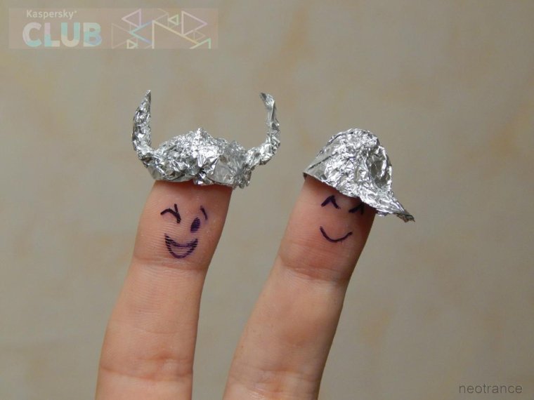 Шапочка из фольги картинки смешные