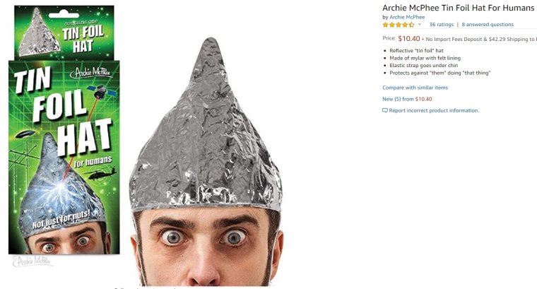 Знаки шапочки из фольги