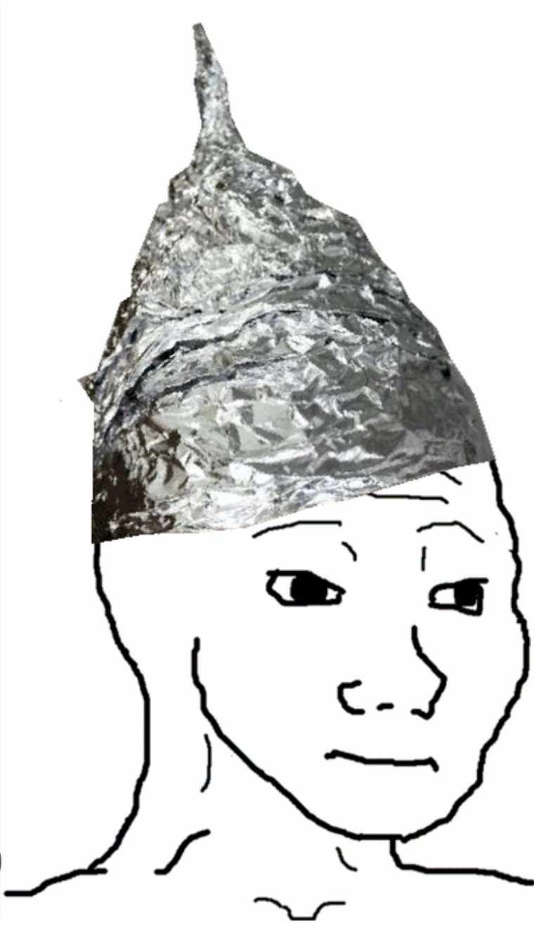 Шапочка из фольги