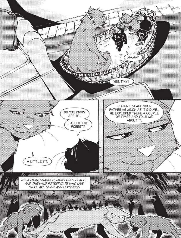 Коты Воители Бич путь к власти комикс