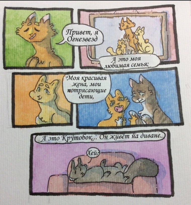 Коты Воители Крутобок приколы